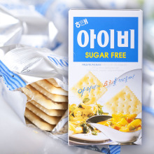 进口食品 海太IVY无糖咸酥苏打饼干 低卡代餐无糖饼干