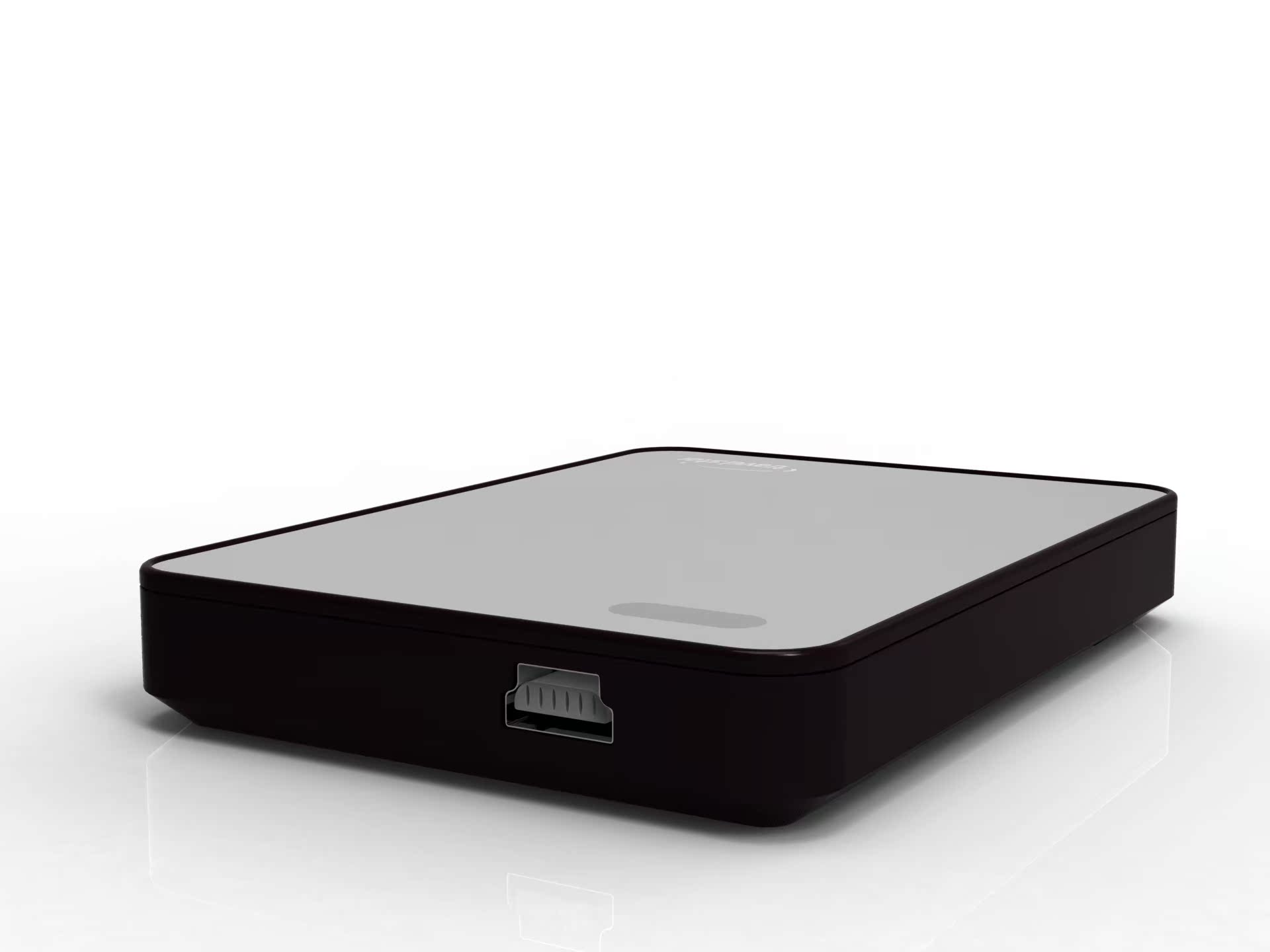 旅之星 1T移动硬盘1000G魔镜 镜面设计 超薄 