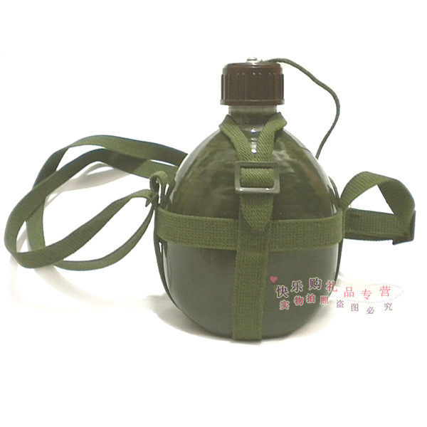 绝对正品87军用水壶 户外运动水壶铝制老式水壶学生 红卫兵水壶