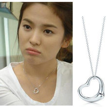Corea joyas - estilos japoneses y coreanos de los corazones collar de Tiffany suave