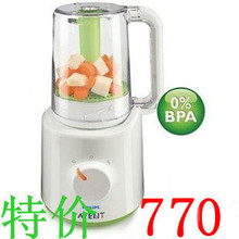 特价50台！飞利浦新安怡AVENT 食品蒸制搅拌一体机 宝宝辅食制作