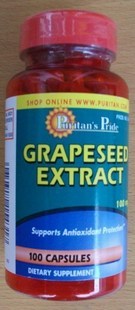  皇冠美国Puritan's Pride葡萄籽100MG*100粒美容抗皱抗辐射5431