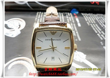 ARMANI / Giorgio Armani el negocio de cocodrilo relojes cinturón cerealero de tres agujas reloj de cuarzo marcas Calvin Klein
