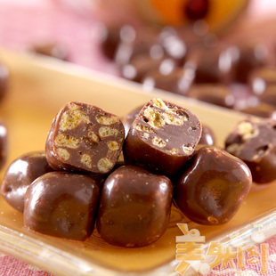  金冠推荐 韩国进口零食 LOTTE乐天 脆米巧克力 73g 丝滑香脆