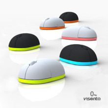 【聚】包邮 VISENTA 微绅I0 无线鼠标 4档变速面包鼠 数量有限