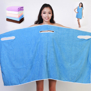Bath towels can ruin  family special offer hundreds of people magic towel worn by couples bath robe