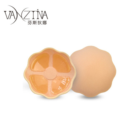 Fensidina mini silicone invisible bra stick nipple stickers wedding dresses strapless bra anti-left anti-bumping