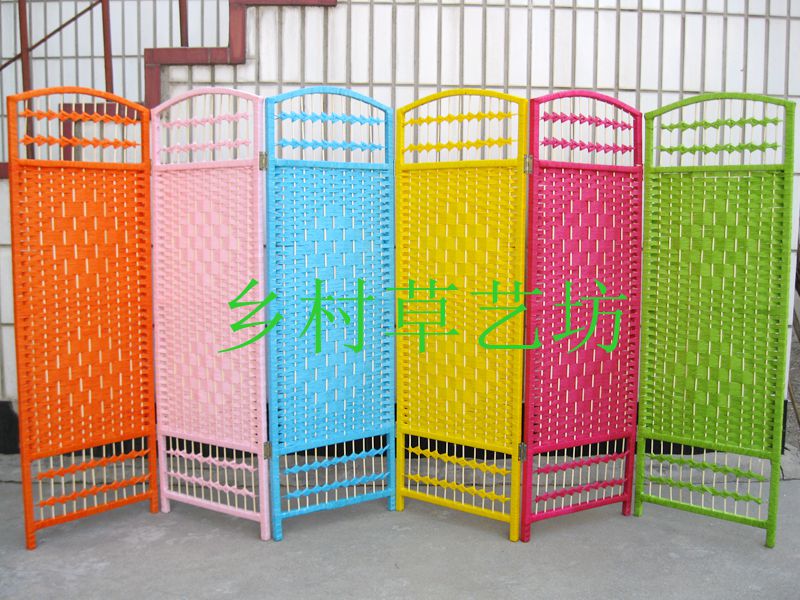 园艺用篱笆 小屏风 隔断栅栏 花栏 宠物隔断 草编屏风|msdalam kategori perabot kediaman, skrin/tetingkap bunga, skrin lipatan - dari Buy2taobao.com untuk memberikan perkhidmatan ejen Taobao profesional membeli
