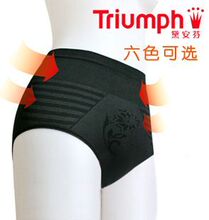 金冠  [J068] 塑腰极品 黛安芬女款无痕塑腰提臀高腰内裤 50g