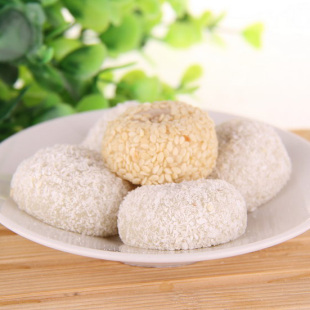  盛园祥草饼120g 特产台湾风味草饼特色糕点麻薯促销低糖小点心