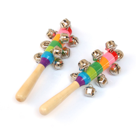木制玩具 奥尔夫乐器 益智玩具 打击乐器 串铃 