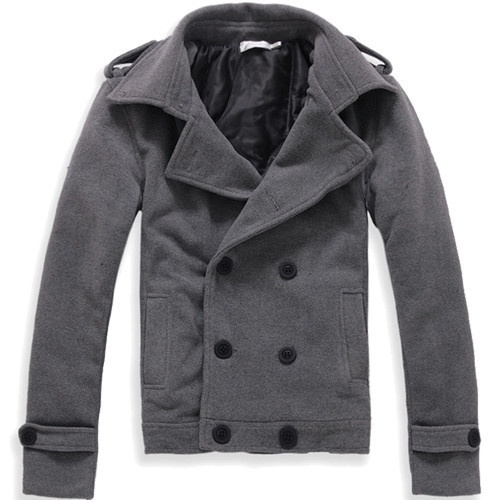 尚店,2010新中长款韩版修身休闲男士短风衣外