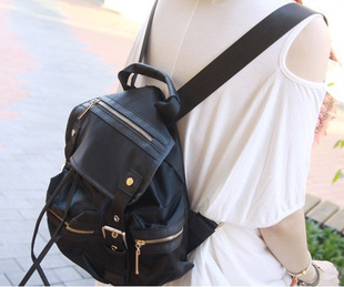  出口韩国订单 运动休闲双肩背包 高档牛津布手提书包旅行包运动包