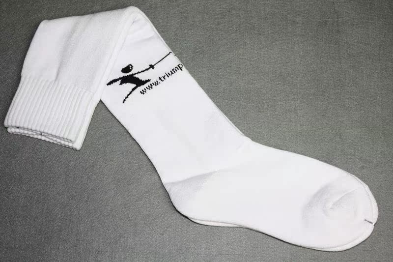 Fencing Equipment Fencing Pure Cotton Socks With Pattern