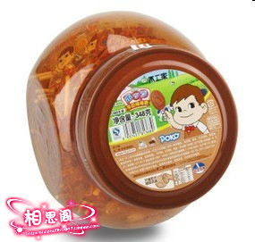  不二家棒棒糖 奶茶巧克力牛奶味棒棒糖348(550)g 60支儿童糖果