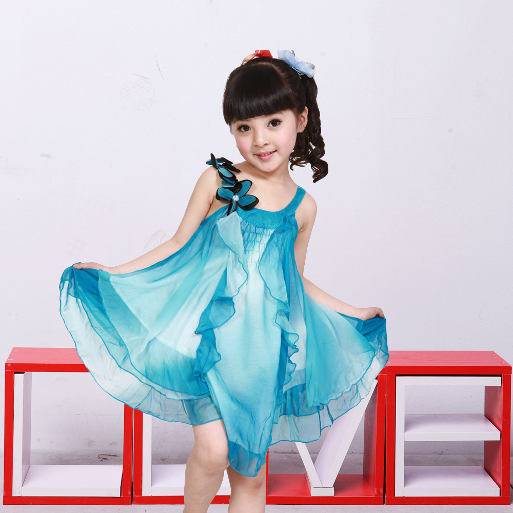 女童夏季连衣裙...