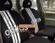 酷蛋车饰 阿迪达斯ADIDAS黑色韩国版印花全车座套