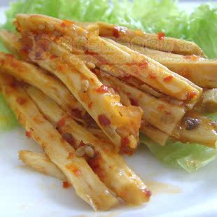  内蒙古特产 站牌香辣牛板筋批发 香辣牛板筋500g包邮 80后的零食
