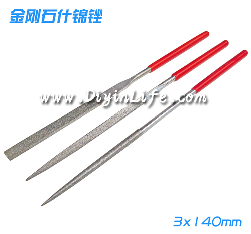 金刚石什锦锉 小锉刀 扁、三角、圆锉刀 三款装 3*140mm在类目 五金/工具, 手动工具, 锉、刨, 什锦锉中 - 来自Buy2taobao.com提供专业的淘宝代购服务