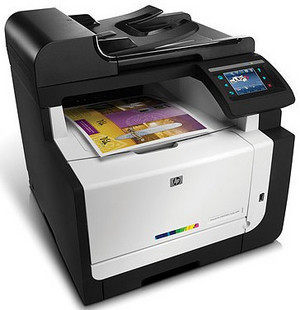 惠普hp LaserJet Pro CM1415fnw 彩色激光一体机无线HP1415