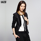 七格格IAIZO高端 女士黑色休闲西装外套 11J30013
