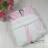 外贸原单 厚款 <em>珊瑚绒</em> 男款 纯色 浴袍 睡袍 cd1