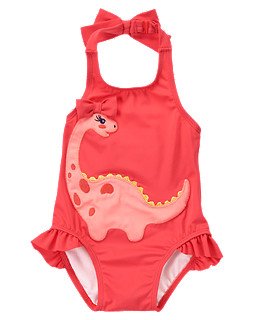 girls dinosaur swimsuit