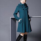 2010秋装 新 韩版淑女羊毛 大衣 正品 毛呢外套 呢子大衣 外套 NY