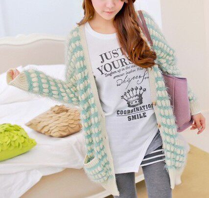 【多图】韩国<em>毛衣</em>外套<em>蝙蝠衫</em> - 韩国<em>毛衣</em>外套蝙