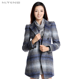  M．Teng/美之藤 帅气简约大翻领的设计风衣 M2104H90