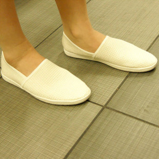  春夏潮鞋 草鞋麻编织软底船鞋韩版英伦透气帆布鞋男休闲鞋男 单鞋