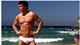 AussieBum最新超低腰白色泳裤