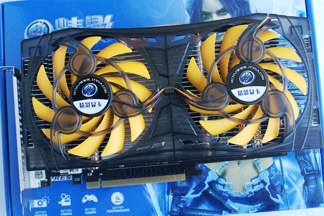 商城正品 精影 GTX460 终极玩家3代336SP 1024M显卡拼杀GTX560TI