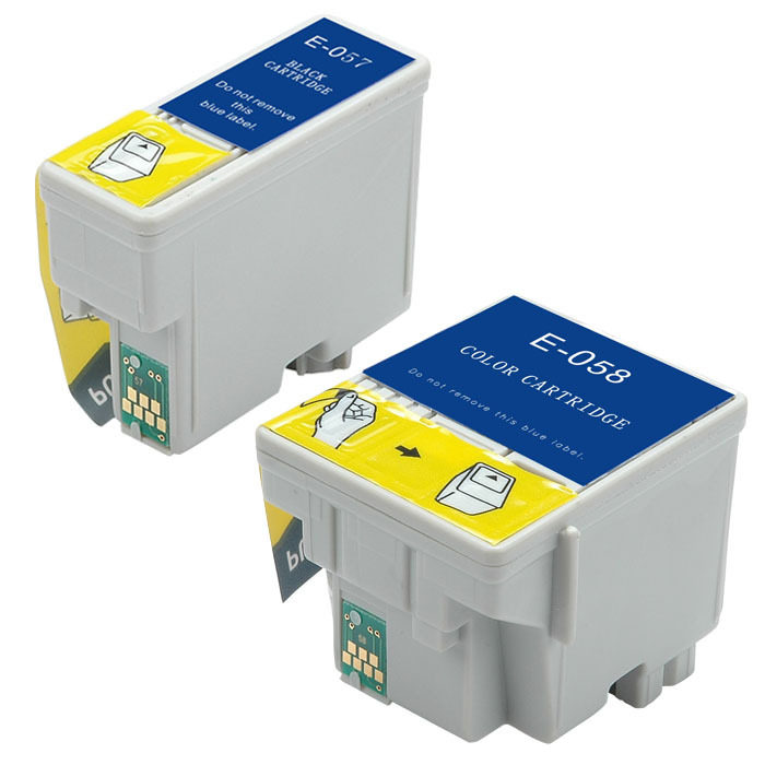 西通 爱普生EPSON ME1 ME100 ME 1+ ME1+墨盒T057 T058墨盒 2个