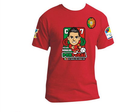 2014巴西世界杯,葡萄牙国家队T恤,C罗罗纳尔