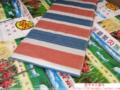 高密度遮阳防水塑料彩条布-汽车蓬布塑料布三色布防雨棚布遮雨篷