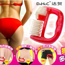 ㊣腰部腿部手臂全身健康瘦身减肥器材迷你按摩器工具 正品