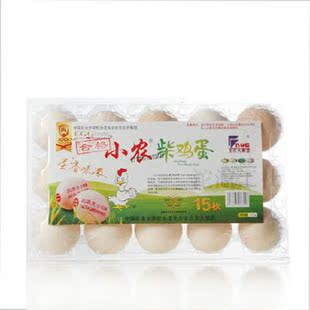  【沱沱工社】小农柴鸡蛋 15枚/盒 约重1000g 限北京