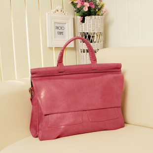 斜挎复古包单肩包简约...