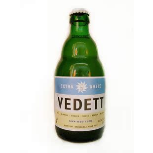  进口啤酒 比利时白熊啤酒VEDETT330ML/瓶 新品上市！