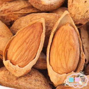  糖糖屋零食特产坚果薄皮奶油巴旦木壳杏仁巴达木180g