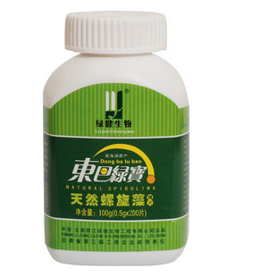  【东巴绿宝】天然A级钝顶螺旋藻精片0.5克*200片瓶装