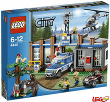 专柜正品 LEGO乐高拼装积木玩具 4440 城市系列 森林警察局 新款