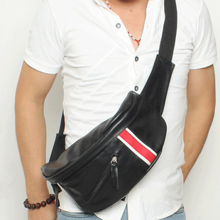  新款男包包 韩版潮男户外包时尚小包胸包腰包休闲包男士包斜挎包