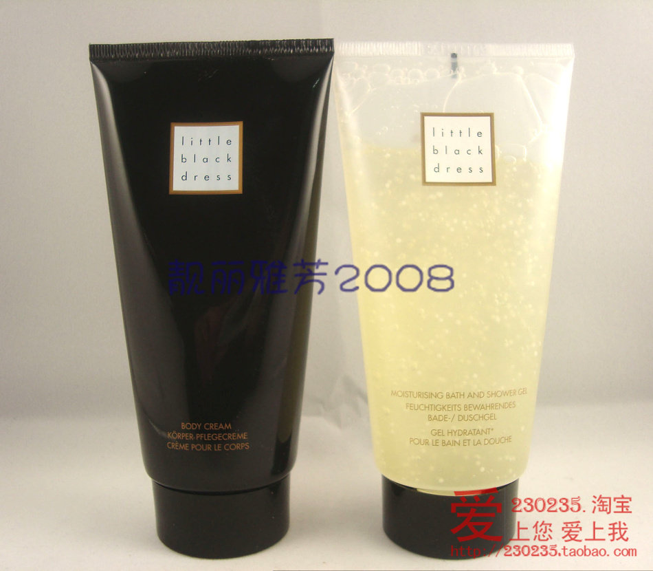 【专柜正品】AVON雅芳 小黑裙两件套 香体乳150ml+沐浴露150