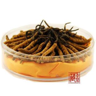  藏香阁 精选西藏那曲冬虫夏草 年新虫草 2.6根1克 龙头虫草
