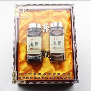  【天猫正品】高人牌鹿鞭  玻璃礼盒装 买两盒送一瓶