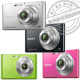 四皇冠 索尼 DSC-W320 数码相机 W320 1400万像素2.7屏 防抖