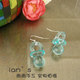 耳环 日韩流行超级可爱小奶嘴耳坠（蓝色专拍）