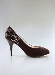 Dream ba Sally shoes elegant set auger side take  sheep skin high-heeled shoes 038611155